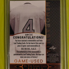 Rob Blake 2024 Leaf In The Game Used - pikkukuva 2