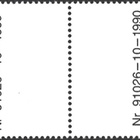 Ål 1991 Pohjola 2,90 mk välilöpari numero ** LaPe 052 - pikkukuva 2