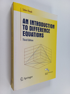 Saber N. Elaydi : An Introduction To Difference Equation