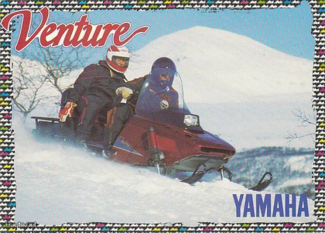 MOOTTORIKELKKA - YAMAHA VENTURE 1991
