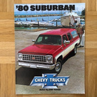 Esite Chevrolet Suburban 1980, GM USA - pikkukuva 1