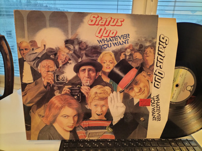 STATUS QUO, Whatever you want, LP SCA -79 HIENO KUNTO !!