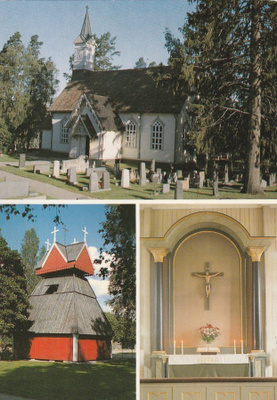 KIRKKOKORTTI - JOKIOISTEN KIRKKO - 2