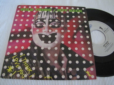 Jeff Beck Wild Thing 7 45 EU 1986 Yardbirds