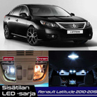 Renault Latitude Sisätilan LED-sarja 14-osainen - pikkukuva 1