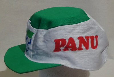 Retro PANU maalimainos lippis
