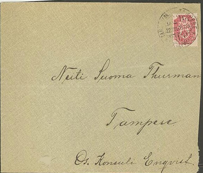 1901 10p paikalliskirje 1903