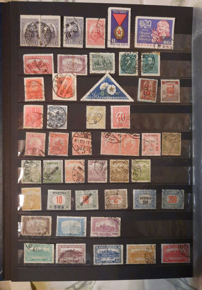Magyar Posta/Unkari vanhempaa 45kpl