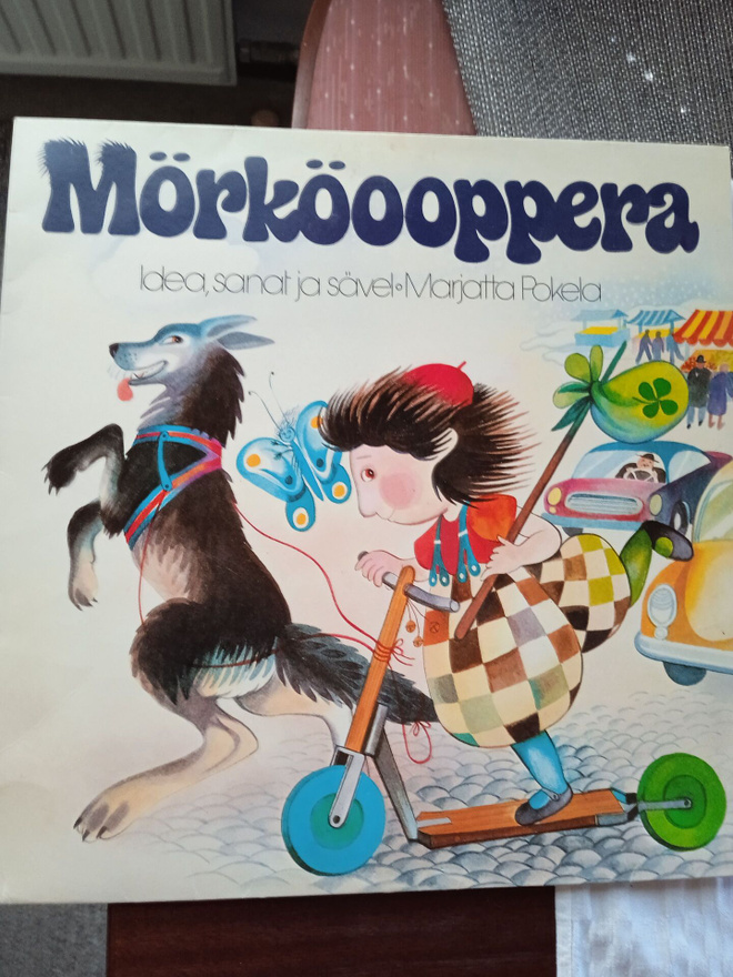 LP-LEVY: MARJATTA POKELA : MÖRKÖOOPPERA