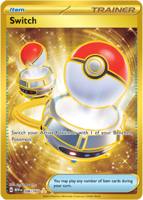 Switch 206/165 - Scarlet & Violet 151 - NM/M