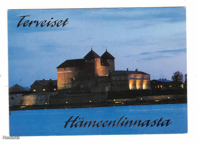 HÄMEENLINNA: linna iltavalaistuksessa