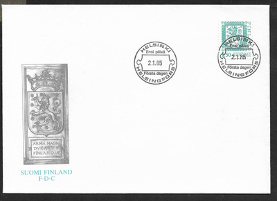 Yleismerkki 1,50mk 1985 FDC (LAPE 951)