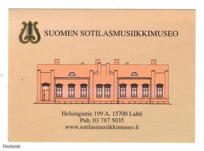 LAHTI: Suomen Sotilasmusiikkimuseo