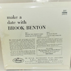 BROOK BENTON: MAKE A DATE WITH BROOK BENTON (7" EP) - pikkukuva 2