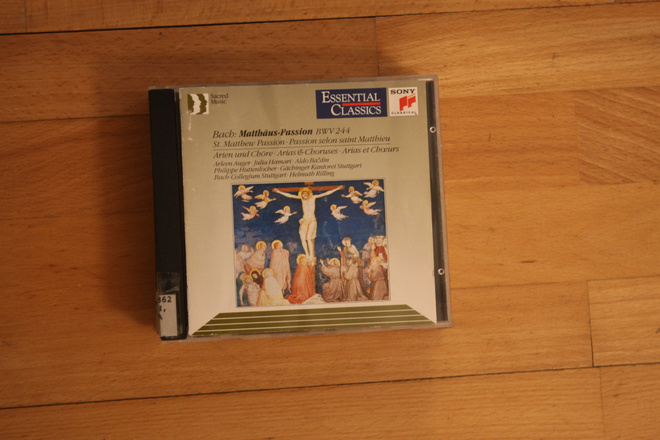 Bach Matteus-Passio BWV 244 Arleen Auger CD