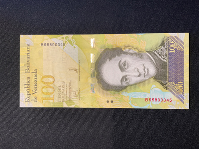 Venezuela 100 Bolivares UNC