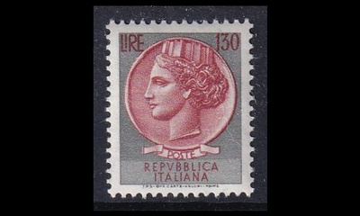 Italia 1202 ** Käyttösarja Italia Turrita 130 L (1966)