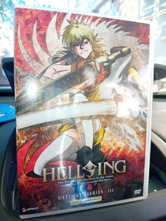 Dvd HELLSING III ( SIS POSTIKULU  )