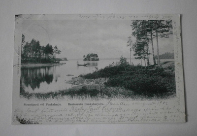 Punkaharju, rantaseutu, p. 1900 pormestarinna Ponténille