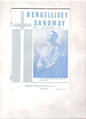 Hengelliset Sanomat, N:o  1 / 1961, aloitusnumero.