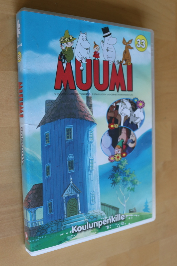 DVD Koulunpenkille ( Muumi 33 1990-91 uudet äänet )