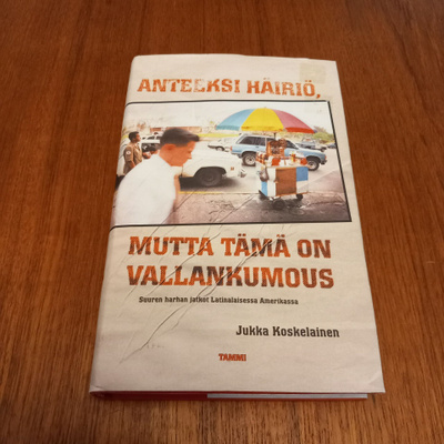 Anteeksi häiriö, mutta tämä on vallankumous