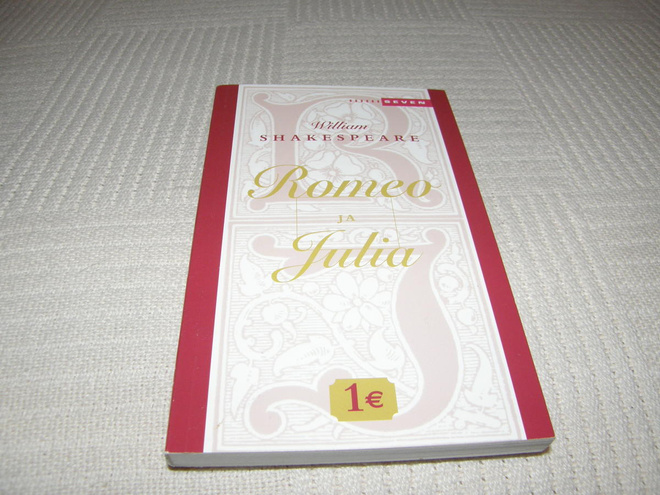 William Shakespeare Romeo ja Julia  -pok