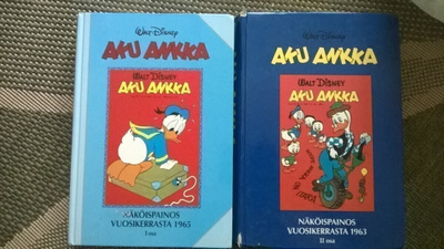 Aku Ankka Näköispainos vuosikerrasta 1965 osa 1