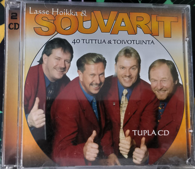 LASSE HOIKKA&SOUVARIT-40 TUTTUA&TOIVOTUINTA-2CD,Tatsia CD124