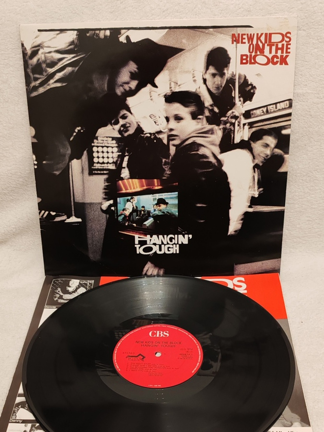 New Kids On The Block Hangin' Tough lp