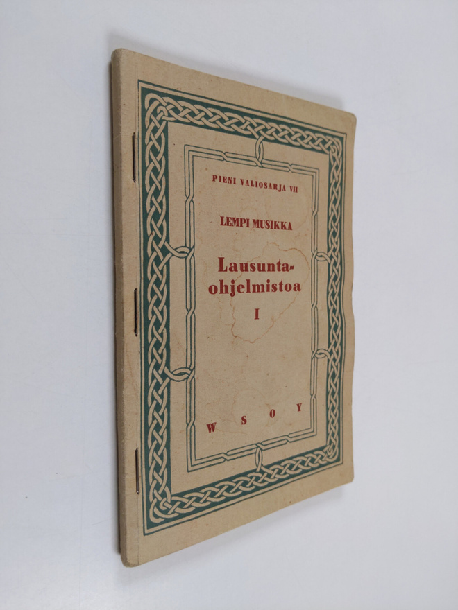 Lempi Musikka : Lausuntaohjelmistoa 1