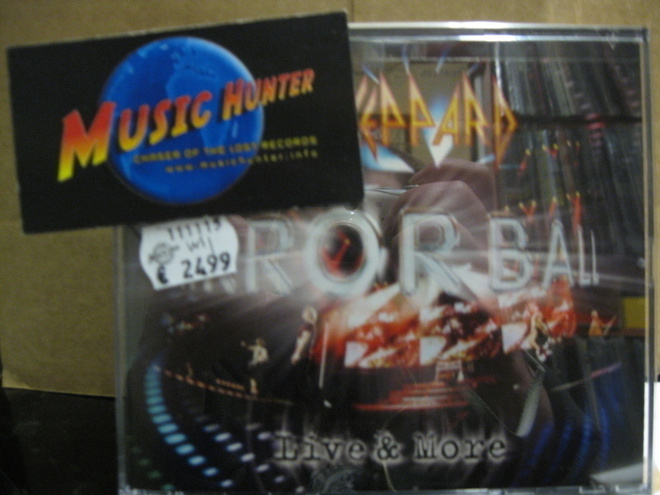 DEF LEPPARD - MIRROR BALL UUSI 2CD+DVD + tarjous muutama