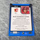 Juuso Välimäki 2021-22 OPC Platinum Blue Rainbow Auto - pikkukuva 2