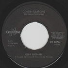 (7") Cliff Richard – Congratulations / High ´N´Dry (1968) - pikkukuva 1