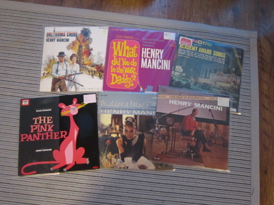 Mancini 6 x LP Stage & Screen & soundtrack
