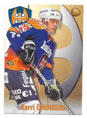 1998-99 CardSet #220 Harri Lönnberg Tappara
