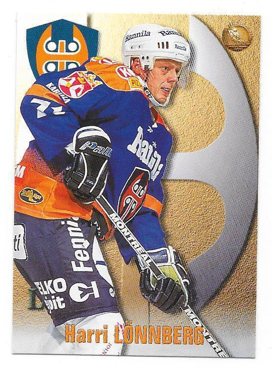 1998-99 CardSet #220 Harri Lönnberg Tappara
