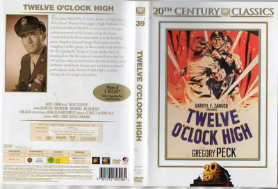 Twelve O´Clock High (5 277) k -FI- DVD nordic, gregory peck