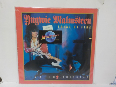 YNGWIE MALMSTEEN - TRIAL BY FIRE... EX+/EX+ LP