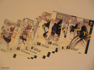 Cardset 2014-15 Blues teamset ( 1-12)