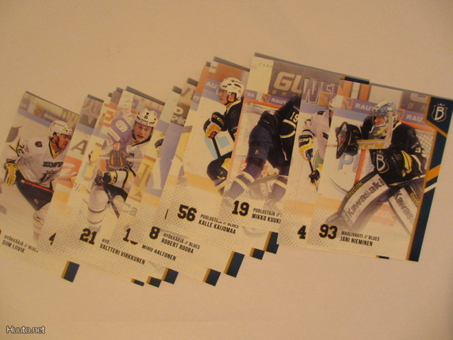 Cardset 2014-15 Blues teamset ( 1-12)