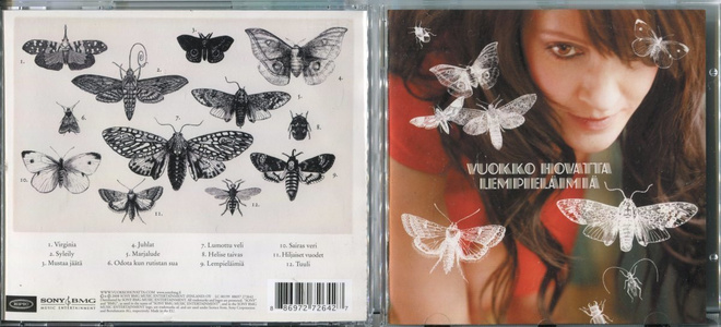VUOKKO HOVATTA . CD-LEVY . LEMPIELÄIMIÄ