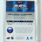 Ukko-Pekka Luukkonen - 21-22 UD Black Obsidian Rookies /25 - pikkukuva 2