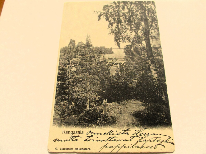 Kangasala - 1903 Lappträskin hyväl venäläisleima