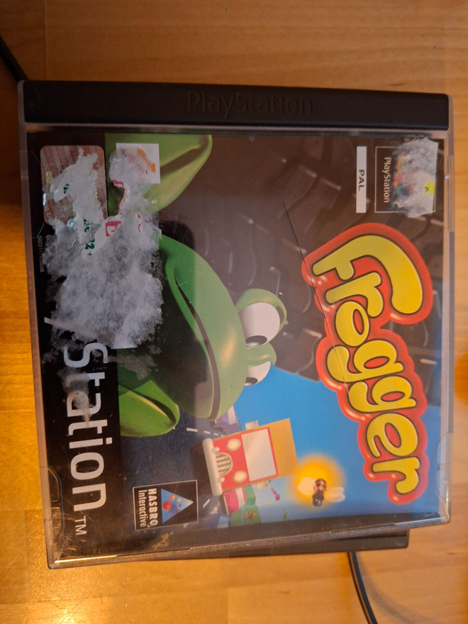 PS1 Frogger CIB
