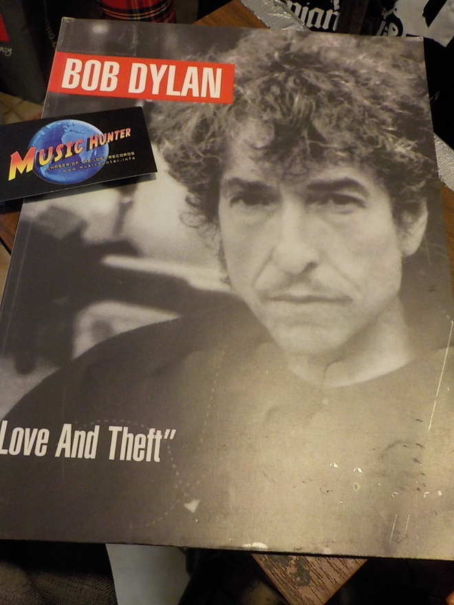 BOB DYLAN - LOVE AND THEFT NUOTTIKIRJA