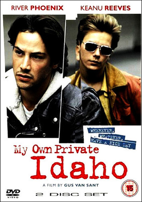 Matkalla Idahoon 1991 Gus van Sant. River Phoenix 2DVD -Rare