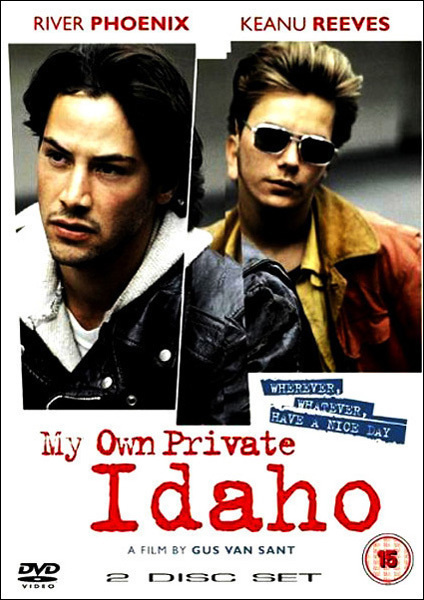 Matkalla Idahoon 1991 Gus van Sant. River Phoenix 2DVD -Rare