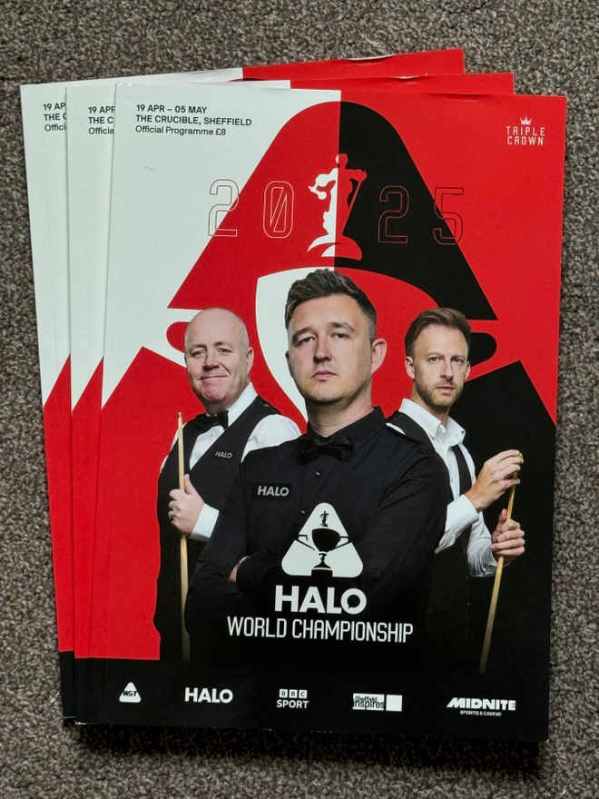 Snooker MM-kisat 2025 ohjelma