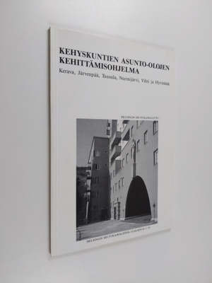 Kehyskuntien asunto-olojen kehittämisohjelma : Kerava, Jä...